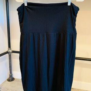 Gap Women’s Vintage Fold-over Skirt Black (L)